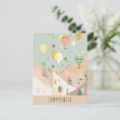 Postkarte von Kappadokien | Kapadokya Balloon Drea (Stehend Vorderseite)