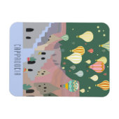 Postkarte von Kappadokien | Kapadokya Balloon Drea Magnet (Horizontal)