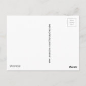 Postkarte von Königin Anne (Rückseite)