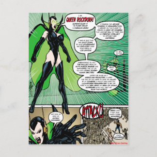 Postkarte von Königin Rockdora