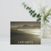 Postkarte von Lanzarote - Playa de Famara (Stehend Vorderseite)