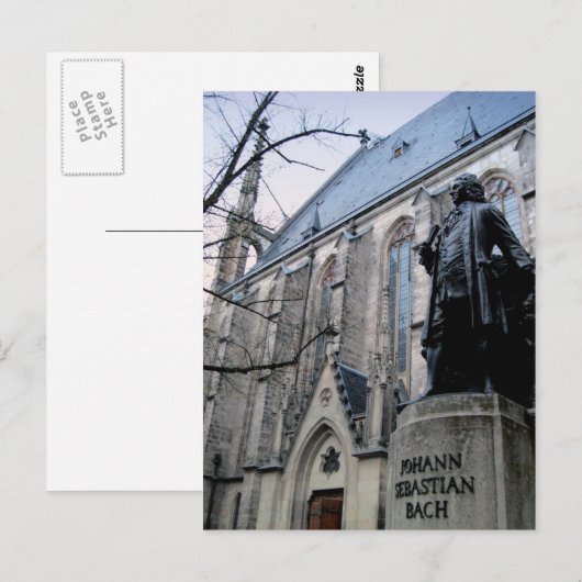 Postkarte von Leipzig (Vorne/Hinten)