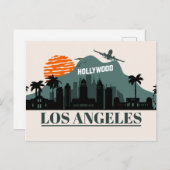 Postkarte von Los Angeles, KALIFORNIEN (Vorne/Hinten)