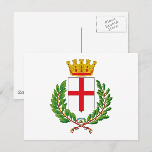Postkarte von Mailand (Vorne/Hinten)