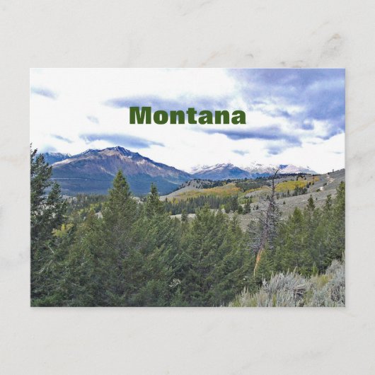 Postkarte von Montana (Vorderseite)