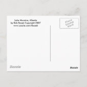 Postkarte von Moraine (Rückseite)