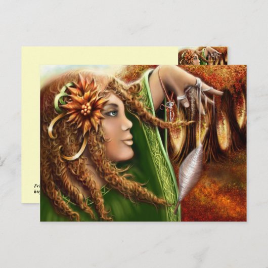 Postkarte von Nellis Eketorp (Vorne/Hinten)