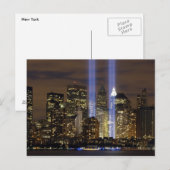 Postkarte von New York (Vorne/Hinten)