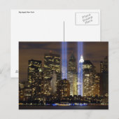 Postkarte von New York (Vorne/Hinten)