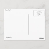 Postkarte von New York (Rückseite)