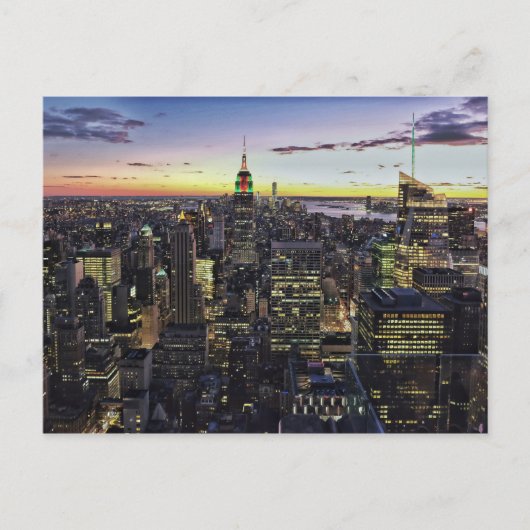 Postkarte von New York (Vorderseite)