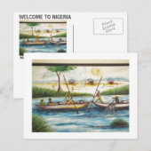 Postkarte von NIGERIA (Vorne/Hinten)