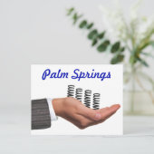 Postkarte von "Palm Springs" (Stehend Vorderseite)