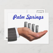 Postkarte von "Palm Springs" (Vorne/Hinten)
