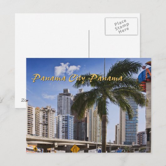 Postkarte von Panama City Panama (Vorne/Hinten)