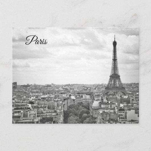 Postkarte von Paris (Vorderseite)
