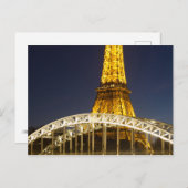 Postkarte von Paris (Vorne/Hinten)