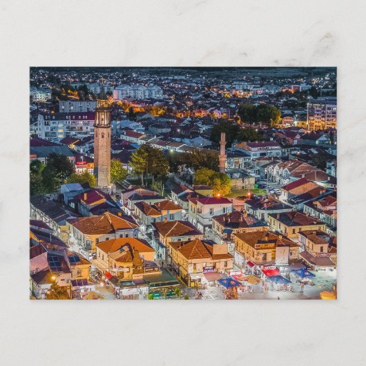 Postkarte von Prilep: Der alte Basar (Vorderseite)