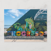 Postkarte von Progreso, Yucatán (Vorderseite)