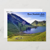 Postkarte von Ranu Kumbolo Lake Indonesien (Vorne/Hinten)