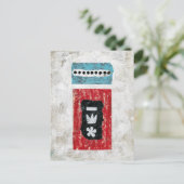 Postkarte von Sevilla - Abstrakte Kunst (Stehend Vorderseite)