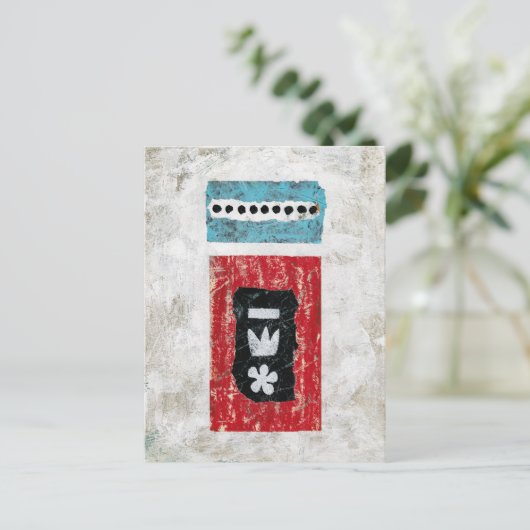 Postkarte von Sevilla - Abstrakte Kunst (Stehend Vorderseite)