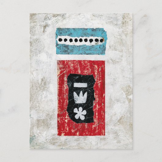 Postkarte von Sevilla - Abstrakte Kunst (Vorderseite)