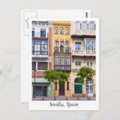 Postkarte von Sevilla, Spanien (Vorne/Hinten)