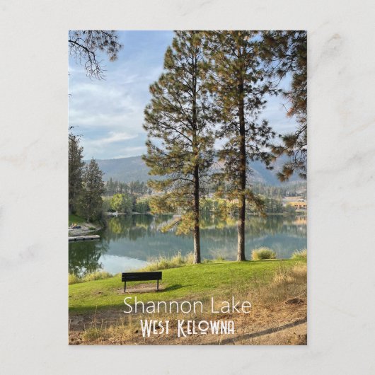 Postkarte von Shannon Lake in West Kelowna, Kanada (Vorderseite)