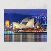 Postkarte von Sydney, Australien (Vorderseite)
