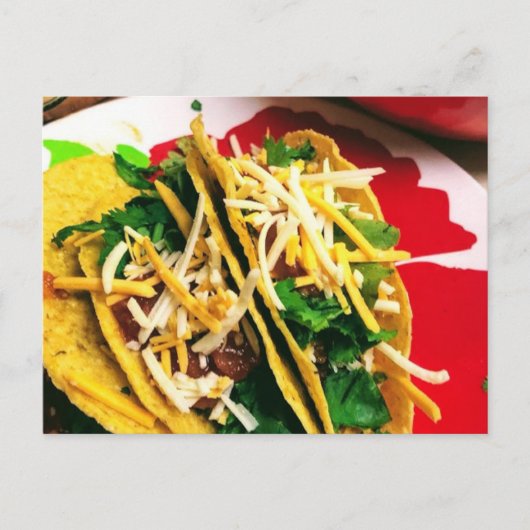 Postkarte von Tacos (Vorderseite)