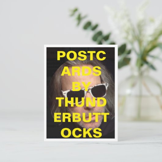 Postkarte von Thunderbuttocks (Stehend Vorderseite)