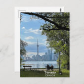 Postkarte von Toronto, Kanada (Vorne/Hinten)