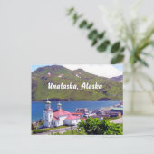 Postkarte von Unalaska, Alaska (Stehend Vorderseite)