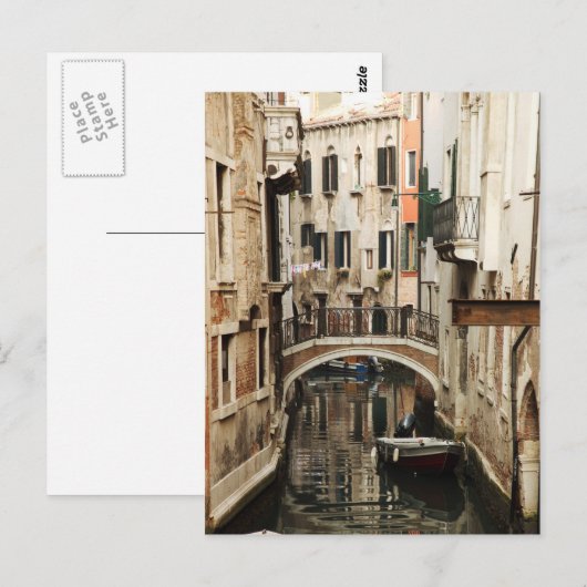 Postkarte von Venedig (Vorne/Hinten)