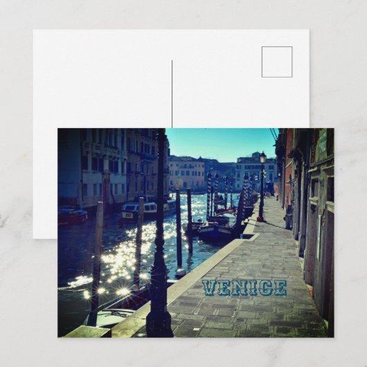 Postkarte von Venedig (Vorne/Hinten)