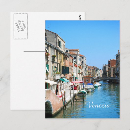 Postkarte von Venedig (Vorne/Hinten)
