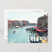 Postkarte von Venedig (Vorne/Hinten)