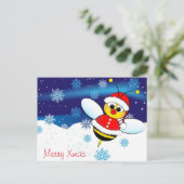 Postkarte von Weihnachten (Stehend Vorderseite)