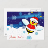 Postkarte von Weihnachten (Vorne/Hinten)