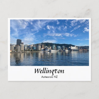 Postkarte von Wellington, Neuseeland