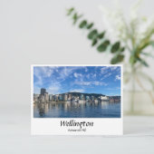 Postkarte von Wellington, Neuseeland (Stehend Vorderseite)