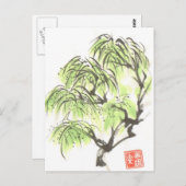 Postkarte Wachen Willow Tree (Vorne/Hinten)