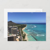 Postkarte Waikiki von Hawaii (Vorne/Hinten)