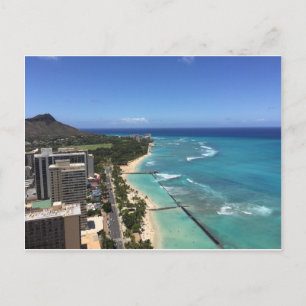 Postkarte Waikiki von Hawaii