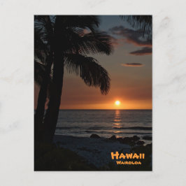 Postkarte: Waikoloa Sunset #1 Postkarte