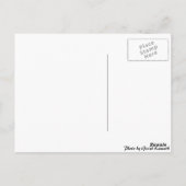 Postkarte - Wasserfall (Rückseite)