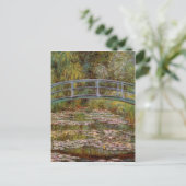 Postkarte Wasserlilie (Stehend Vorderseite)