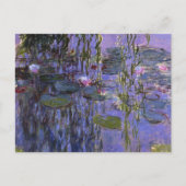 Postkarte - Wasserlilien (Vorderseite)
