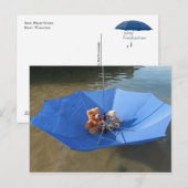 Postkarte - Wassertaxi (Vorne/Hinten)